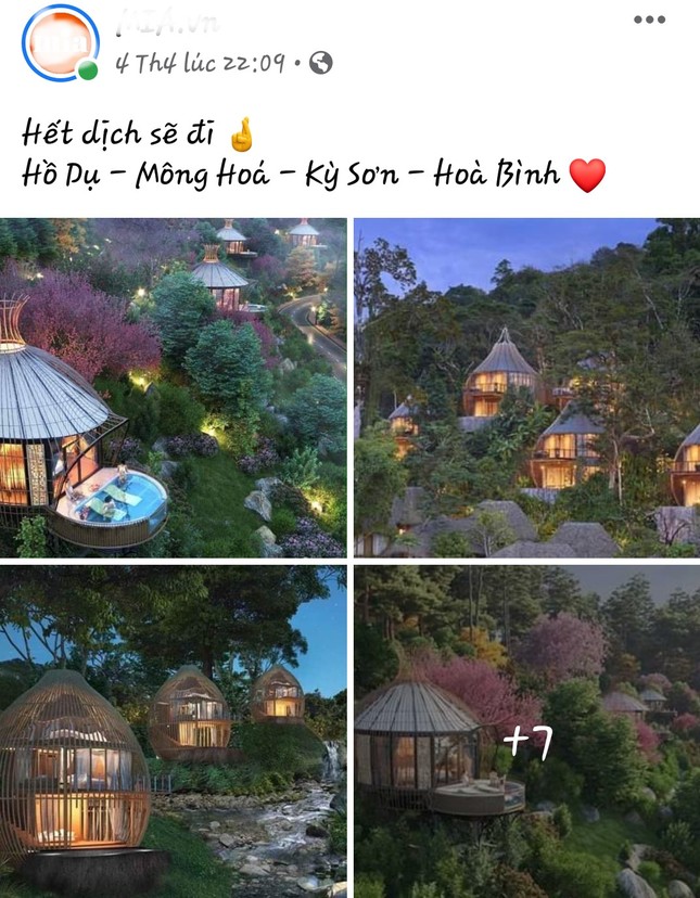 Thực hư thông tin xuất hiện khu du lịch với kiến trúc tổ chim độc đáo ở Hòa Bình ảnh 2