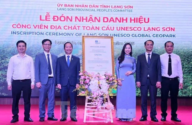 Vinh danh danh hiệu Công viên địa chất toàn cầu Lạng Sơn ảnh 4