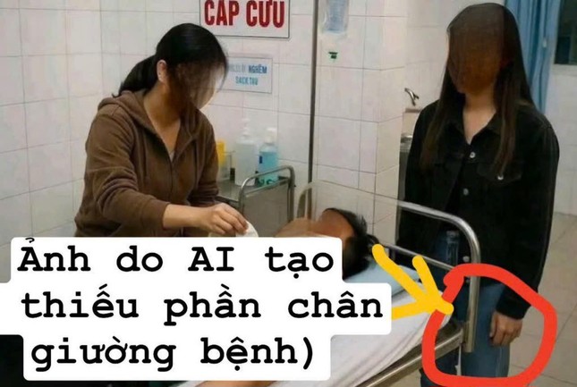 Xác minh thực hư chồng cấp cứu, vợ và người yêu cùng vào chăm ảnh 1