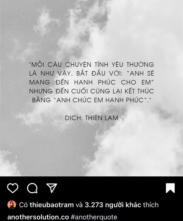 Những chi tiết nghi vấn Sơn Tùng M-TP và Thiều Bảo Trâm đã rạn nứt từ tháng 12/2020? ảnh 2