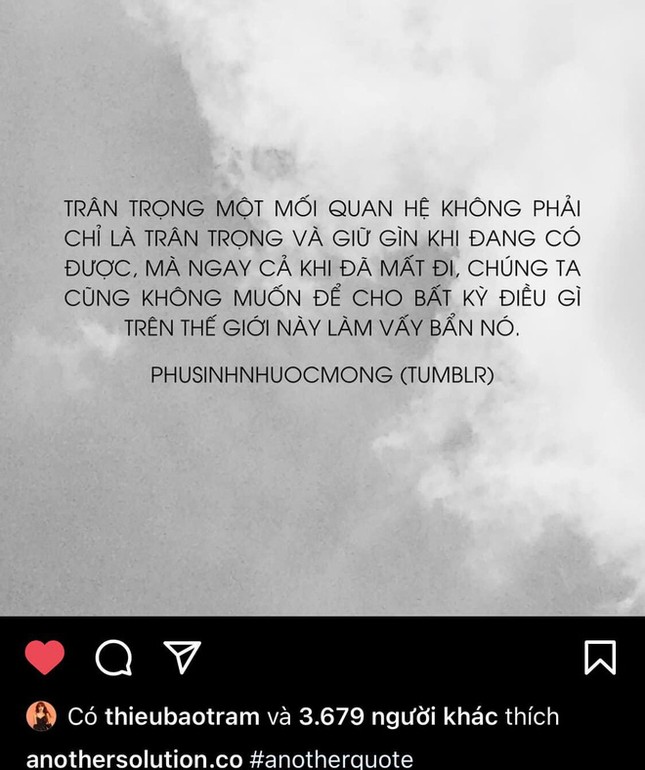 Những chi tiết nghi vấn Sơn Tùng M-TP và Thiều Bảo Trâm đã rạn nứt từ tháng 12/2020? ảnh 3