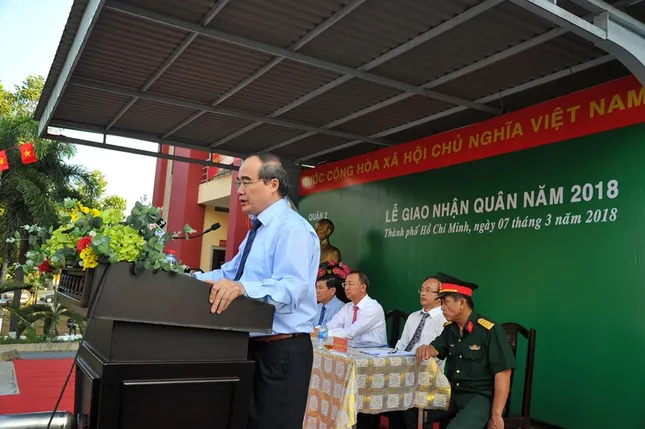 4.470 tân binh TPHCM lên đường nhập ngũ ảnh 1