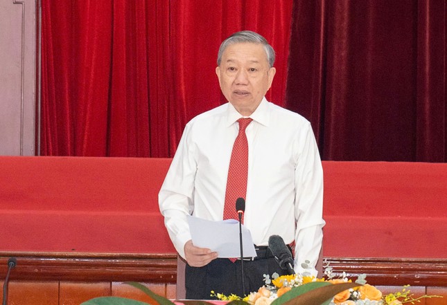 Tổng Bí thư Tô Lâm: Không chỉ ăn no, mặc ấm mà còn phải tiến tới ăn ngon, ăn sạch, mặc đẹp, sống vui, sống khỏe ảnh 1