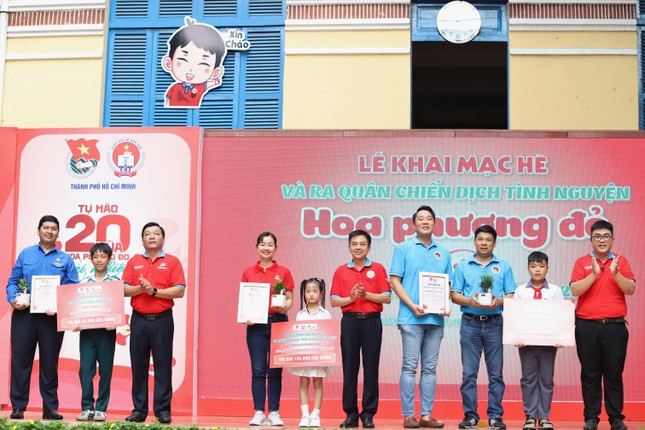 TPHCM khai mạc hè, khởi động chiến dịch tình nguyện Hoa phượng đỏ thứ 20 ảnh 8