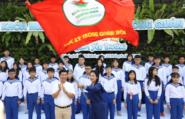 &apos;Chiến sĩ nhí&apos; Lâm Đồng tham gia học kỳ trong quân đội tại Trung đoàn Bộ binh 994 ảnh 22