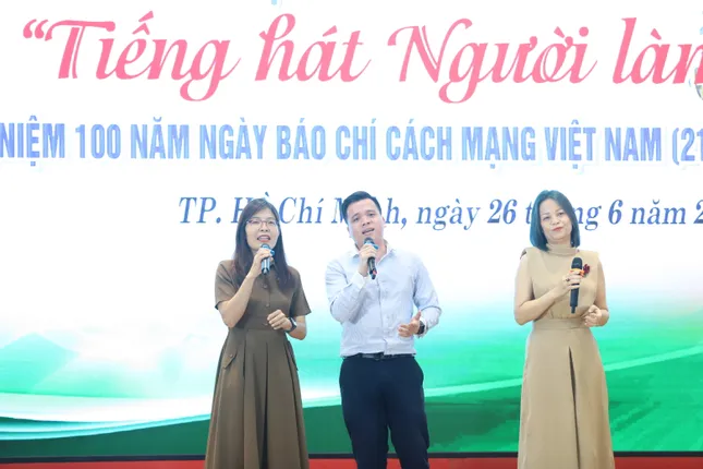 Đội ngũ người làm báo TPHCM thi tài ca hát ngợi ca tình yêu quê hương, đất nước, nghề nghiệp ảnh 2