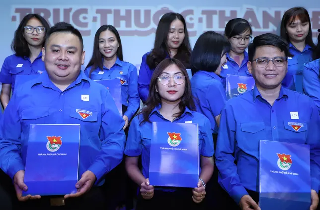 Ra mắt lãnh đạo Thành Đoàn TPHCM mới cùng 168 Bí thư đoàn cấp xã ảnh 3