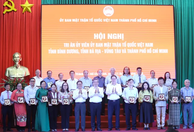 Vinh danh, tri ân hơn 300 ủy viên MTTQ Việt Nam TPHCM ảnh 3