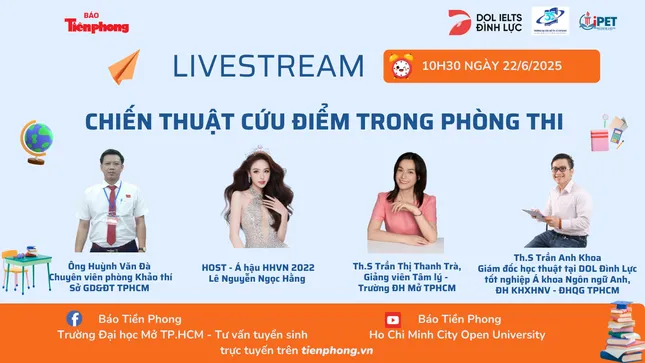 Livestream trên Tiền Phong: Những chiến thuật 'cứu điểm' trong phòng thi thí sinh cần biết ảnh 1