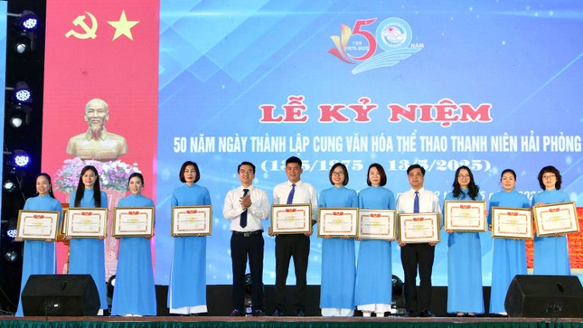 Hải Phòng: Kỷ niệm 50 năm ngày thành lập Cung Văn hóa Thể thao thanh niên ảnh 3