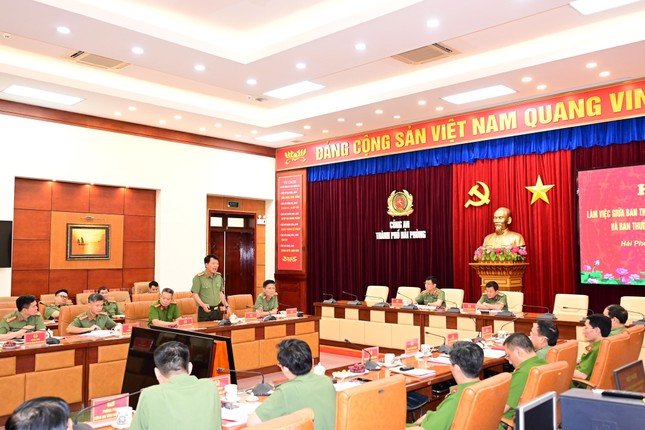Công an Hải Phòng và Hải Dương thống nhất phương án hợp nhất ảnh 1