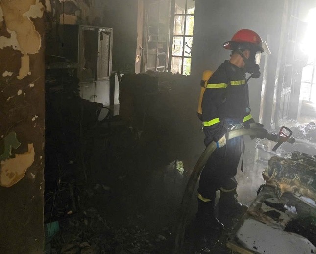 Cháy tại Sở Tài chính Hải Phòng, nhiều tài liệu bị thiêu rụi ảnh 1