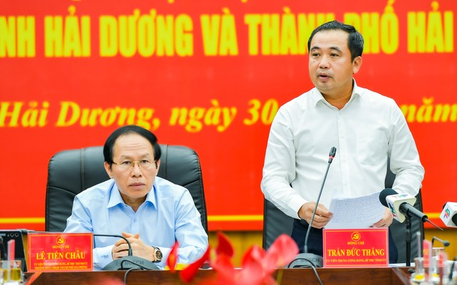 Đẩy nhanh tiến độ các dự án kết nối Hải Phòng - Hải Dương ảnh 1