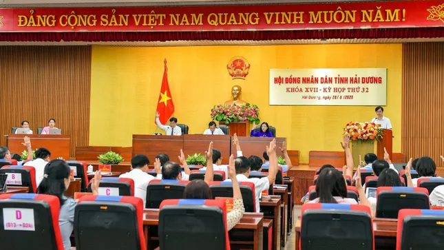 Kỳ họp cuối HĐND tỉnh Hải Dương trước ngày hợp nhất với Hải Phòng ảnh 1