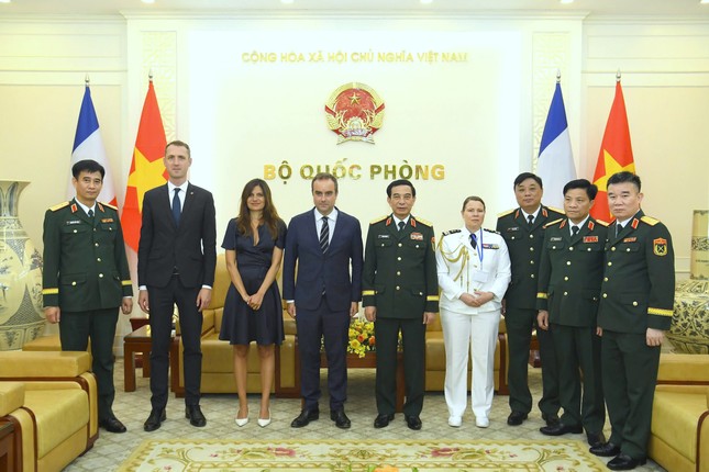 Đại tướng Phan Văn Giang: Hợp tác quốc phòng Việt - Pháp còn nhiều tiềm năng ảnh 5