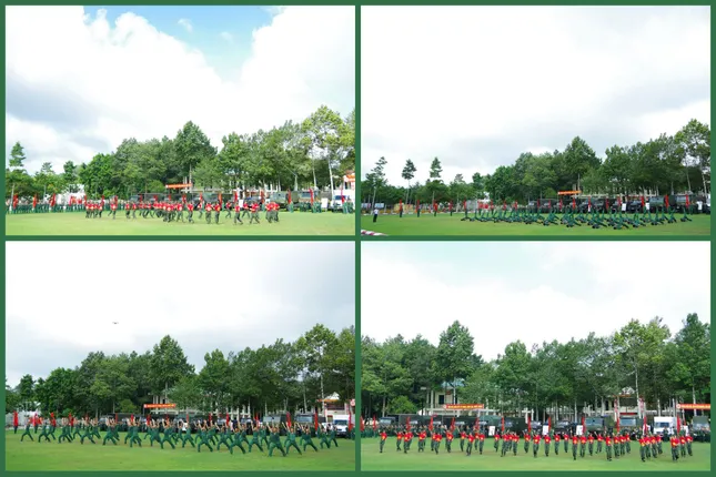 Chiến sĩ Công binh, Hóa học tuyên thệ sẵn sàng chiến đấu dưới Quân kỳ Quyết thắng ảnh 10