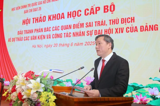 Nhận diện âm mưu chống phá công tác nhân sự Đại hội XIV ảnh 3