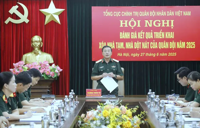 Quân đội quyết tâm hoàn thành mục tiêu xóa nhà tạm, nhà dột nát trước 31/8 ảnh 1