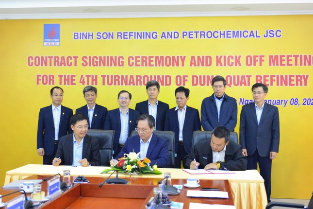 BSR ký hợp đồng Bảo dưỡng tổng thể lần thứ 4 NMLD Dung Quất ảnh 4