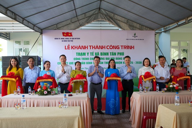 Khánh thành Trạm Y tế Bình Tân Phú - BSR lan tỏa trách nhiệm xã hội hướng tới Đại hội Đảng bộ 2025 - 2030 ảnh 1