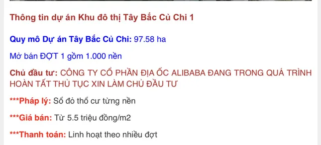 HoREA cảnh báo về đất nền dự án 'bánh vẽ' ảnh 3