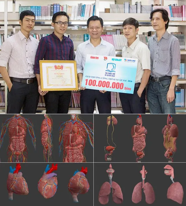 Nhân tài Đất Việt 2017 vinh danh đại học Duy Tân với ứng dụng 3D trong Y học ảnh 2