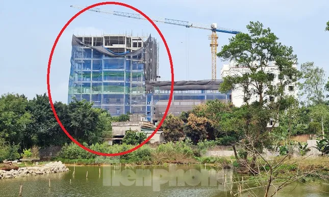 Hà Nội lệnh xử lý công trình ‘khủng’ 9 tầng trên đất trồng cây Đồi Vua ảnh 1