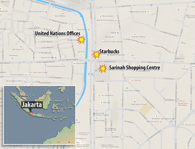 Tiêu diệt và bắt giữ 9 nghi phạm đánh bom rúng động Jakarta ảnh 7