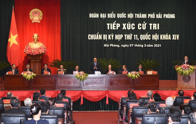Tiếp xúc cử tri Hải Phòng, Thủ tướng Nguyễn Xuân Phúc nhớ lại một lần lỡ hẹn ảnh 1