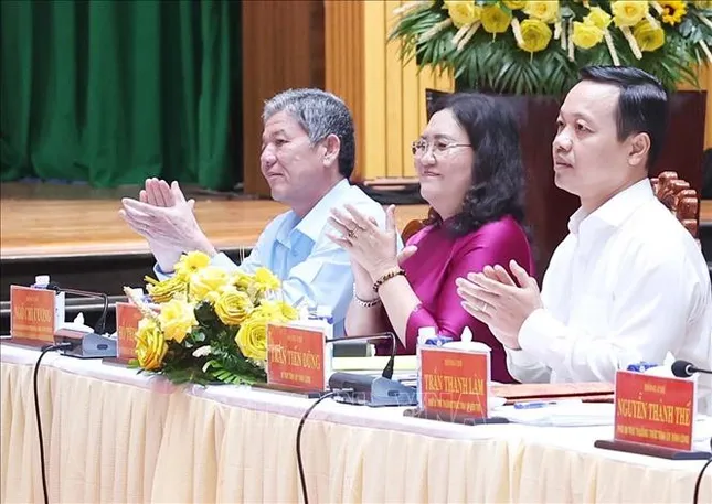 Tổng Bí thư Tô Lâm làm việc với Tỉnh ủy Bến Tre, Trà Vinh và Vĩnh Long ảnh 6
