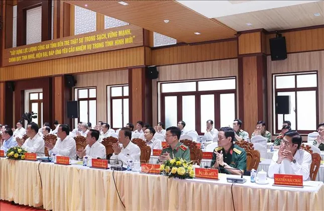 Tổng Bí thư Tô Lâm làm việc với Tỉnh ủy Bến Tre, Trà Vinh và Vĩnh Long ảnh 7