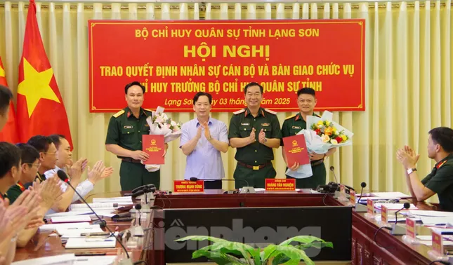Lạng Sơn có tân Chỉ huy trưởng Bộ Chỉ huy Quân sự tỉnh ảnh 1
