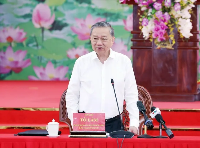 Tổng Bí thư làm việc với Ban Thường vụ Thành ủy Cần Thơ, Thường trực Tỉnh ủy Sóc Trăng và Hậu Giang ảnh 5