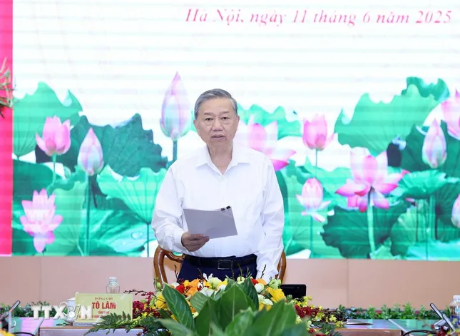 Tổng Bí thư Tô Lâm làm việc với Ban Tuyên giáo và Dân vận Trung ương ảnh 6