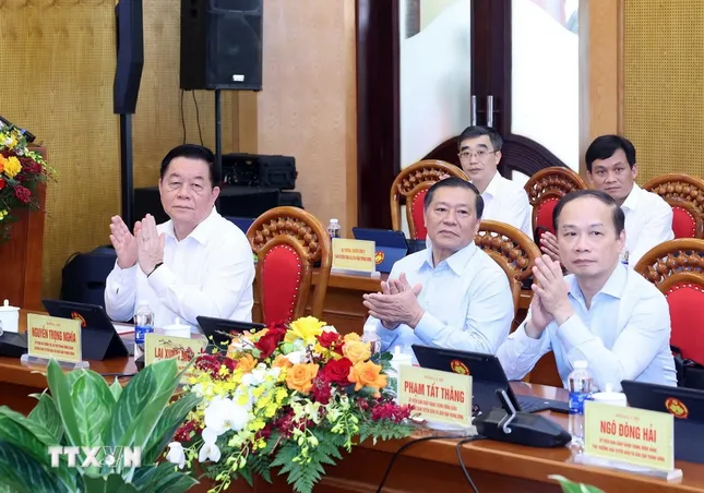 Tổng Bí thư Tô Lâm làm việc với Ban Tuyên giáo và Dân vận Trung ương ảnh 8