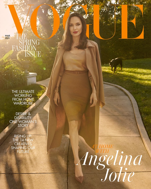 Angelina Jolie chia sẻ ảnh gia đình hiếm hoi trên Vogue Anh, trải lòng về việc làm mẹ ảnh 1