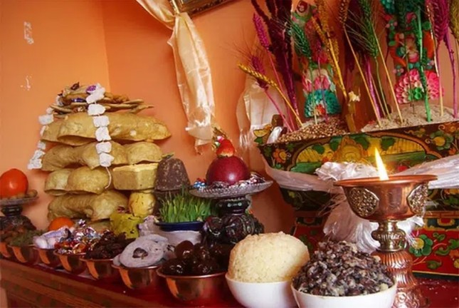 Cùng với mía, loạt trái cây nào không thể thiếu trong nhà người Bhutan dịp Tết cổ truyền?