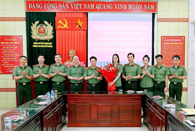 Bản tin 8H: Nữ đại úy ở Nam Định tham gia lực lượng gìn giữ hòa bình LHQ ảnh 1