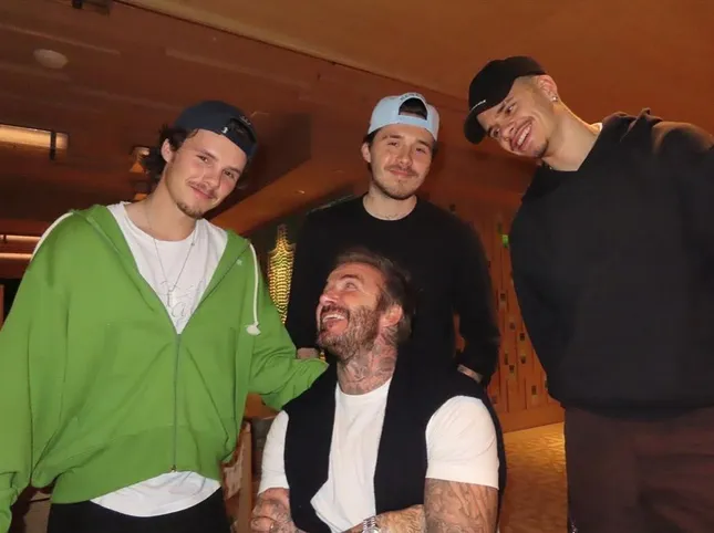 Vợ chồng Beckham nhượng bộ ảnh 3