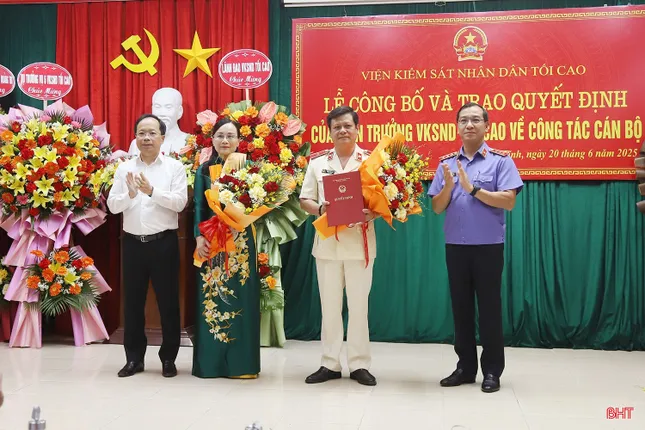 Bản tin 8H: Công bố quyết định của Viện Kiểm sát Nhân dân tối cao về công tác cán bộ ảnh 1