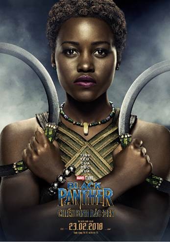 Ngắm loạt poster nhân vật cực ngầu của phim "Black Panther: Chiến Binh Báo Đen" ảnh 3