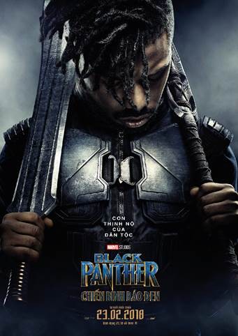 Ngắm loạt poster nhân vật cực ngầu của phim "Black Panther: Chiến Binh Báo Đen" ảnh 2