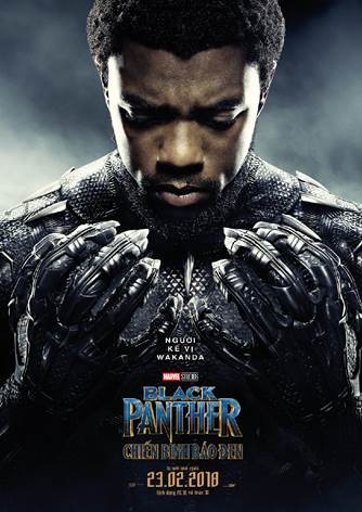 Ngắm loạt poster nhân vật cực ngầu của phim "Black Panther: Chiến Binh Báo Đen" ảnh 1