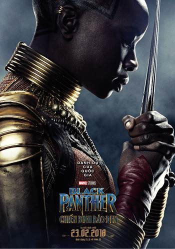 Ngắm loạt poster nhân vật cực ngầu của phim "Black Panther: Chiến Binh Báo Đen" ảnh 4