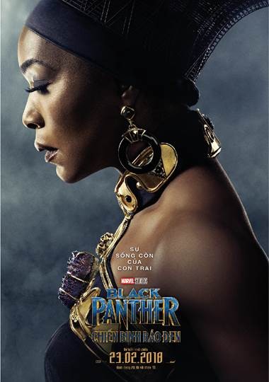 Ngắm loạt poster nhân vật cực ngầu của phim "Black Panther: Chiến Binh Báo Đen" ảnh 9