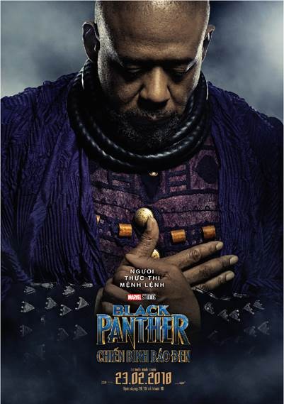 Ngắm loạt poster nhân vật cực ngầu của phim "Black Panther: Chiến Binh Báo Đen" ảnh 10