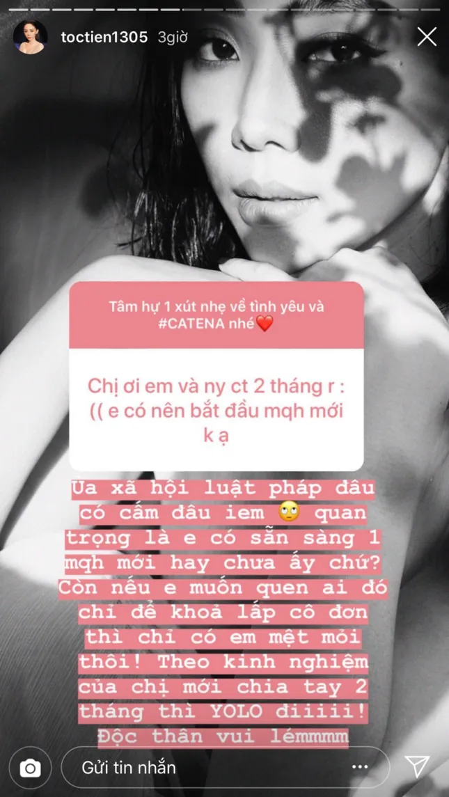 Con gái thấy khó tâm sự với anh "Chánh Văn" Quang Đại: Đừng lo, đã có chị "Bờ Vai" Tóc Tiên ảnh 3