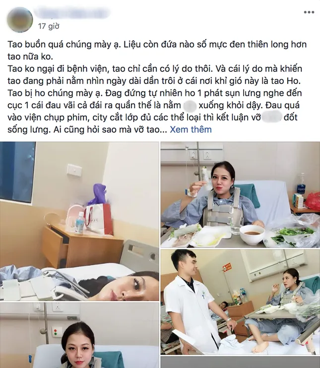 Chuyện tưởng đùa hoá ra là thật: Cô gái bị ho đến mức... gãy cả xương cột sống ảnh 3