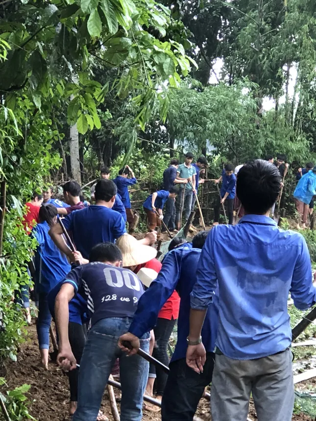 Trải nghiệm bốn ngày "Mùa Hè xanh" cùng sinh viên ĐH Hòa Bình Hà Nội ảnh 4