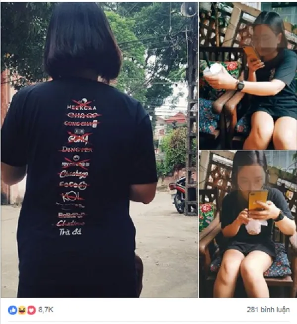 Xuất hiện chiếc áo cai nghiện trà sữa được giới trẻ "rần rần" hỏi mua ảnh 1